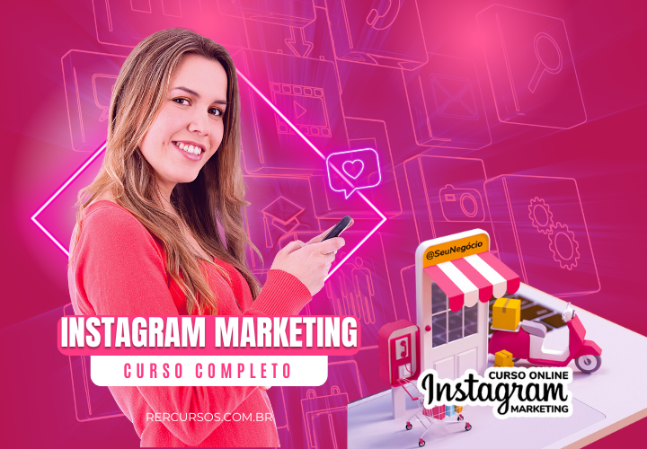 PLR Completo - Cursos de Instagram Marketing